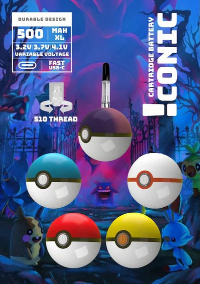 Pokeball Cartridge Battery