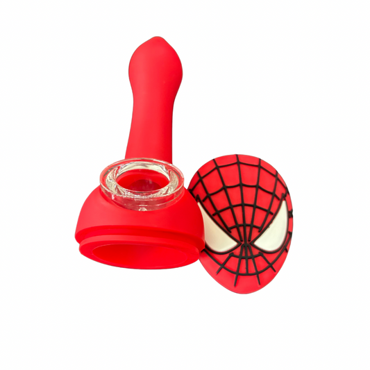 Spiderman Silicon Pipe