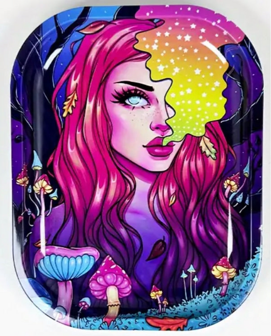 Psychedelic Muse (Rolling Tray)